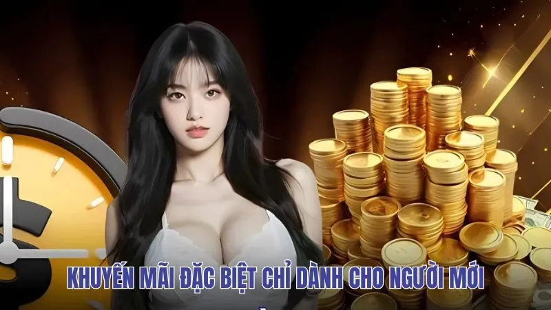 Khuyến mãi đặc biệt chỉ dành cho người chơi mới
